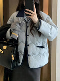 IFOMT Cotton Padded Quilted Jacket Women Korean Style Down Coats New Female Casual Outerwear Female Warm Solid Parkas Winter