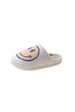 IFOMT New Fashion Spring Outfit Smiley Slip-on Home Flush Slippers