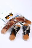 IFOMT New Fashion Spring Outfit Woven Flat Sandals