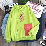 Oversized 3XL Cute Dog Print Sweatshirt Women Clothes Hoodies Women Hoody Female Ltself Women&#39;s Hoodies Full Sleeve Hoodie