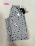 Ifomt Grey Skull Print Tank Camis + Straight Pant Set Two Piece Set For Women Retro Y2K Summer Vest 2025 New Home Casual Female Suit