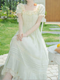 Ifomt Fairy Cream Green Princess Dress