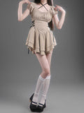 Ifomt Ballet Ribbon Bow Dress