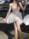 Ifomt French Ballet Lace Dress
