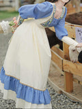 Ifomt Tea Break French Oil Vintage Dress