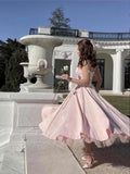 Ifomt Pink Princess Suspender Dress