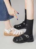 IFOMT Hollow Round-Toe Gladiators Sandals
