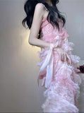 Ifomt Fairy Lace Cake Suspender Dress