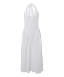 Ifomt French V-neck Low-cut Dress