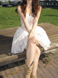 Ifomt French Ballet Lace Dress