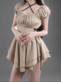 Ifomt Ballet Ribbon Bow Dress