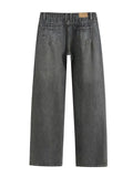 IFOMT Low Rise Washed Wide Leg Jeans