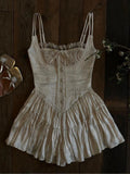 Ifomt Ballet Pure Lace Suspender Dress