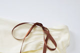 Ifomt Ribbons Trumpet Long-sleeved Dress