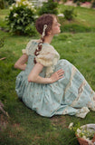Ifomt Forest Elf Pastoral Lace Fairy Dress