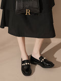 IFOMT Round-Toe Split-Joint Loafers