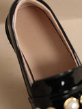 IFOMT Round-Toe Split-Joint Loafers