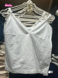Ifomt 2025 New Style V-neck Lace Love Printed Camisole For Hot Girls Slim Sleeveless Tank Tops Y2K Fashion Bottoming Top Vest