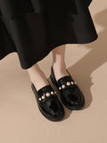 IFOMT Round-Toe Split-Joint Loafers