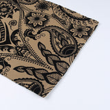 Ifomt Retro Printed Hollow Dress