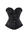 IFOMT Flora Vintage Lace Up Bustier