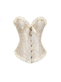 IFOMT Flora Vintage Lace Up Bustier