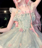 Ifomt Platycodon Fairy Flower Bud Dress