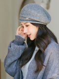 IFOMT Pleated Beret Hat Knitted Hats