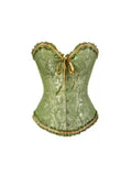 IFOMT Flora Vintage Lace Up Bustier