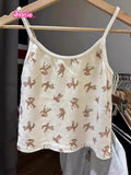 Ifomt Deer Print Cute Three Button Home Sports Shorts Elastic Waist Chic Women Summer Shorts Fashion Casual Sleepwear Trouser Y2K 2025
