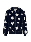 IFOMT Y2K Vintage Star Zip Up Hoodie