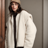 IFOMT Outfit Autumn Jacket Women Fashion Fall Winter White Fleece Outerwears Zipper Cardigan Furry Thick Coats For Women