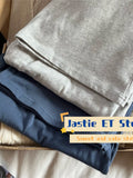 Ifomt Red Drawstring Elastic Waist Oversized Retro Trouser Woman Casual Wide Leg Pant Loose Y2K Harajuku Sweatpants Cototn Blend