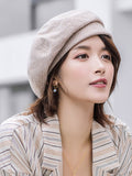 IFOMT Personality Striped&Plaid Beret Hat