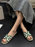 IFOMT Hollow Open Toe Split-Joint Slippers