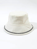 IFOMT Chic Original Stitched Solid Color Casual Fisherman Hat