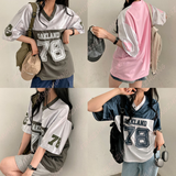 Ifomt Unisex Full New Shirt Outdoor Sweat Absorbent Quick Dry Soccer Jersey Summer Classic Casual Loose Exercise Training Jersey Tee Casual Outfit