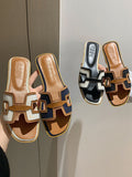 IFOMT Hollow Open Toe Split-Joint Sandals Slippers