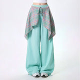 Ifomt Hip Hop Dance Trousers y2k pants cargo Sweatpants with Stylish Skirt Hem Design for Fall Loose Fit streetwear women baggy pants