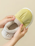 IFOMT Contrast Color Round-Toe Split-Joint Slippers