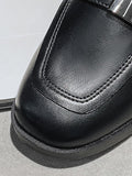 IFOMT Shallow Cut Square-Toe Loafers