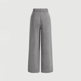 Ifomt Women's Pants All Season Casual Retro Vintage Pocket  Natural Waist  Full Length Suitable for all occasions Pants