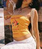 IFOMT Yitty Printed Tube Top