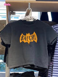 Ifomt Retro Classic Bat Graphic T-shirt Women Summer Casual Round Short Sleeve Slim Tee Shirt Female Vintage Chic Cotton Crop Top Y2k