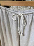 Ifomt New Spring Autumn Loose Women Sweatpants Solid Color Gray Drawstring Wide Leg Pant Casual Sportwear Long Trouser Cotton Blend