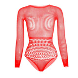 IFOMT Hot Drill Hollow Out Body Tops For Women Sexy Off-shoulder Mesh Diamonds Bodysuit Backless Nightclub Party Top PlaysuitChristmas Gifts