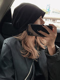 IFOMT Simple Normcore Solid Color Knitted Hat