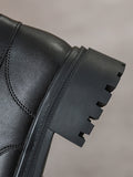 IFOMT Lace-Up Rivet Round-Toe Split-Joint Boots Dr. Martens Boots