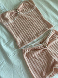 Ifomt Hotsweet Summer Hot Girls Casual Shorts Sets Camisole Tops And Mini Shorts Suit 2000s Y2k Trendy Beach Two-Piece Sets Streetwear ootd