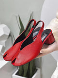 IFOMT Open Toe Solid Color Shoes Pumps Sandals